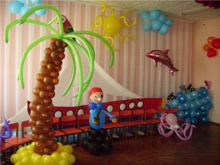 Baloane de petreceri în stil pirat