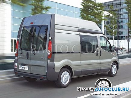 Opinii despre renault trafic (reno traffic) de la proprietari de fotografii și drivere de testare, tehnice