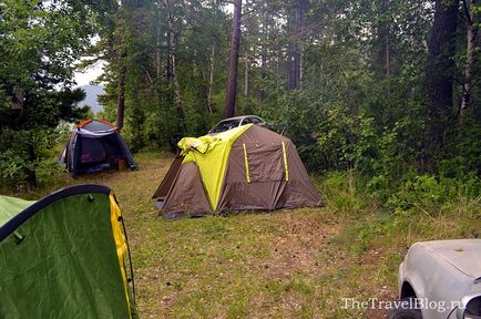 Відгук про відпочинок дикуном в наметах на Байкалі, thetravelblog