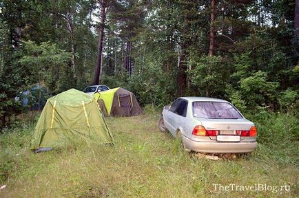 Відгук про відпочинок дикуном в наметах на Байкалі, thetravelblog