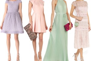 Pastel rochie