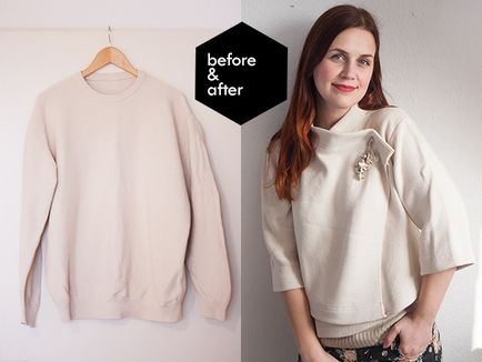 Remedierea puloverelor într-un cardigan (diy)