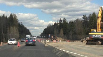 Autostrada plătită Moscova - Sankt Petersburg