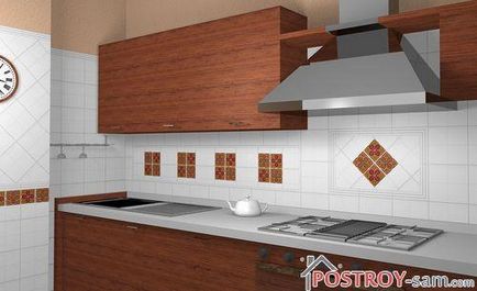 Плитка для кухні на фартух - hd interior