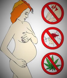 Miért drogfüggő nő nem szül egy egészséges baba