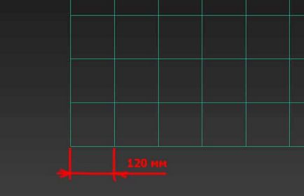 Grilat de tavan suspendat în 3ds max