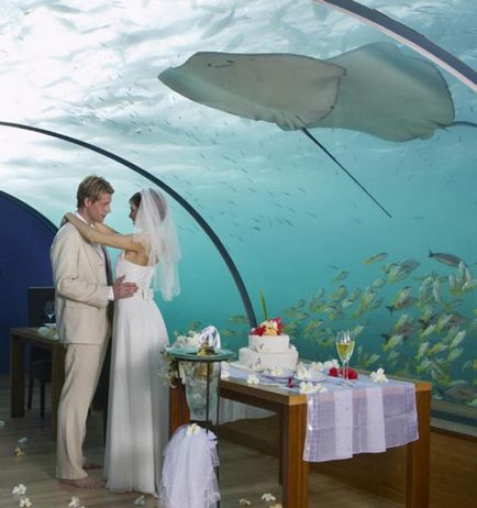 Hotel subacvatic în Maldive, un basm sub apă, un miracol al arhitecturii moderne