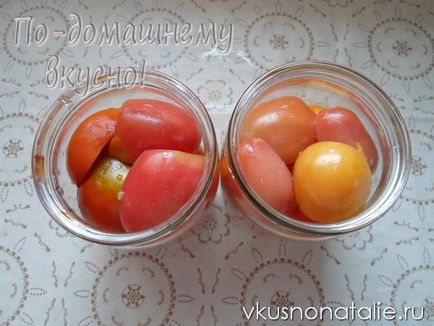 Felii de tomate cu ceapa - reteta pentru iarna