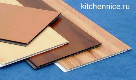A felső határ a műanyag panelek a konyhában fotó design és dekoráció (plafon) A felső határ a műanyag panelek a konyhában fotó design és dekoráció