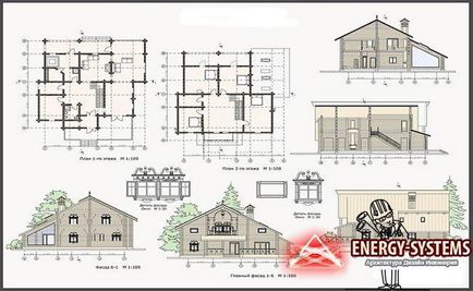 Проектування дерев'яного житлового будинку