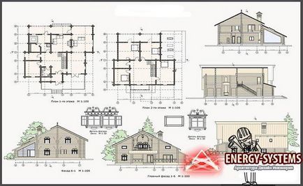 Proiectarea unei case din lemn
