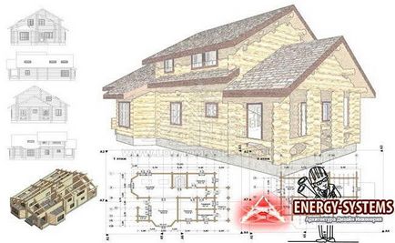 Проектування дерев'яного житлового будинку