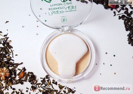 Pudra de ceai verde care repara tort de putere cu extract de ceai verde - 