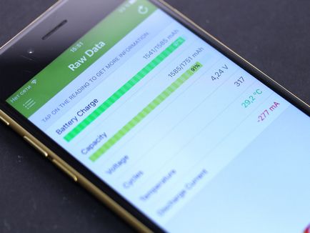 Робочі способи перевірки акумулятора iphone