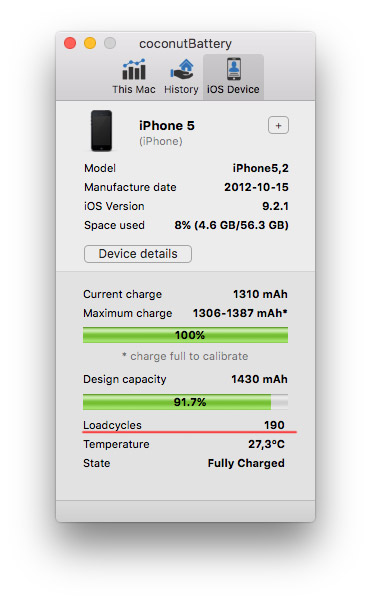 Metode de lucru pentru verificarea iphone-ului bateriei