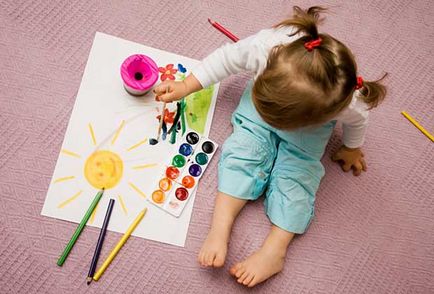Дитина малює на шпалерах і меблів