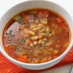 Рецепт супу з квасолі в томатному соусі