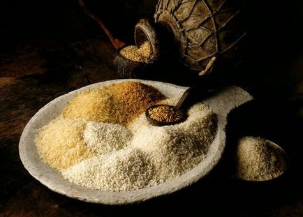 Tipurile de orez de orez, utilizarea și rănirea orezului