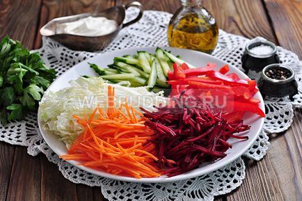 Salată - cupan - rețetă pas cu pas cu fotografie, cum să gătești