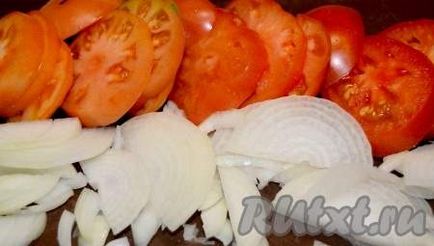 Salata de tomate cu ceapa pentru iarna - retete simple