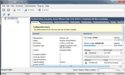 Visszaállíthatja a root jelszót vmware ESXi 5, Windows rendszergazdák számára