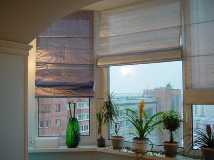 Perdele pentru design și decorare de ferestre în balcon