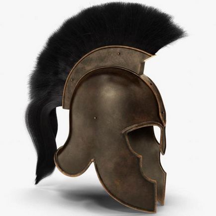 Спартанські шоломи коротка історія, різні види і їх опис