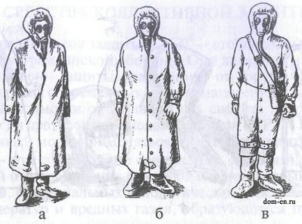 Спецодяг, озк, костюм л-1, пристосування повсякденного одягу для захисту від ТХВ