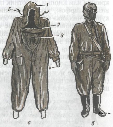 Спецодяг, озк, костюм л-1, пристосування повсякденного одягу для захисту від ТХВ