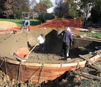 Construirea unui castron pentru piscine din beton, materiale și tehnologii, o revistă 