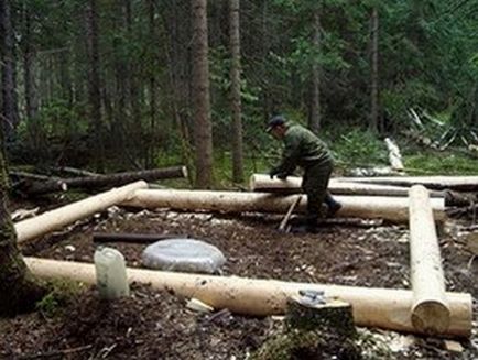 Будівництво зимарки для відлюдника