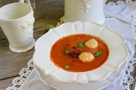Supă cu fasole în rețetă de sos de roșii cu o fotografie de 3 rețete rapide și simple