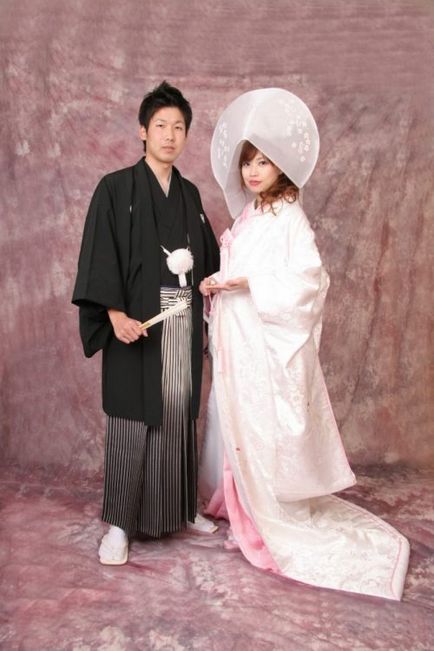 Весільні сукні в японському стилі - кімоно і не тільки