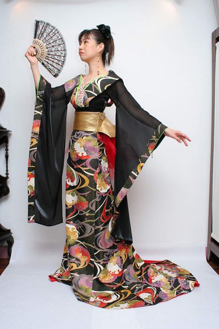 Rochii de mireasa in stil japonez - kimono si nu numai