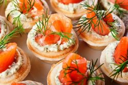 Tartlets piros hal (piros hal tartlets) Tartlets piros hal