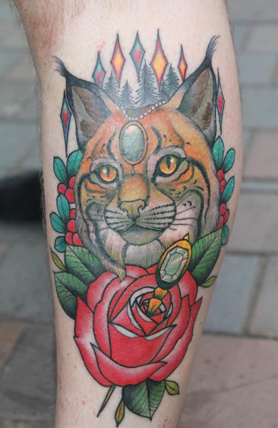 Tattoo Lynx - érték tetoválás minták és képek