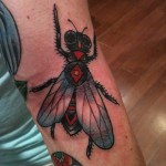 Tattoo fly érték, fotók, vázlatok (fotó) Tattoo fly érték, fotók, vázlatok