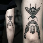 Tattoo fly érték, fotók, vázlatok (vázlatok) Tattoo fly érték, fotók, vázlatok