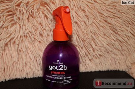Protecție termică spray de păr schwarzkopf got2b fier - 