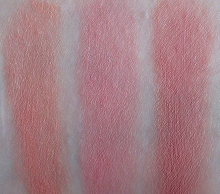 Teste de blush de la Dior, clarine, clinique