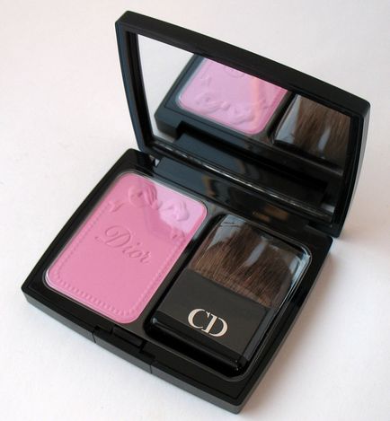 Teste de blush de la Dior, clarine, clinique