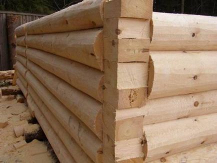 Tehnologii de construcție de case din lemn dintr-un jgheab