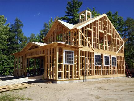 Технології будівництва дерев'яних будинків з облицювального колоди