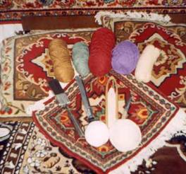 Технологія виготовлення ворсових килимів ручної роботи перської техніки килимарства