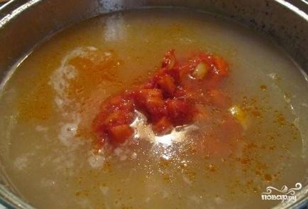 Supă de tomate cu orz de perle - rețetă pas cu pas cu fotografie