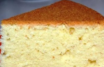 Torta kefir - egy egyszerű recept a fotó