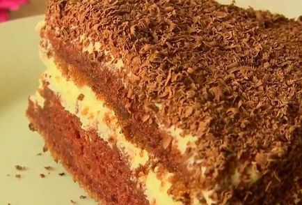 Torta kefir - egy egyszerű recept a fotó