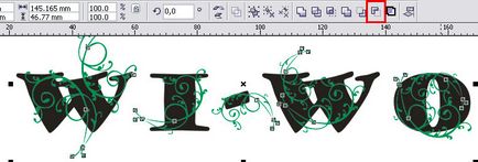 Lecții coreldraw text decorativ în coreldraw