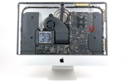 Instalarea ssd-ului suplimentar în imac 21