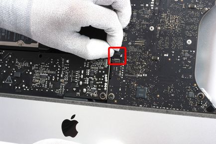 Instalarea ssd-ului suplimentar în imac 21